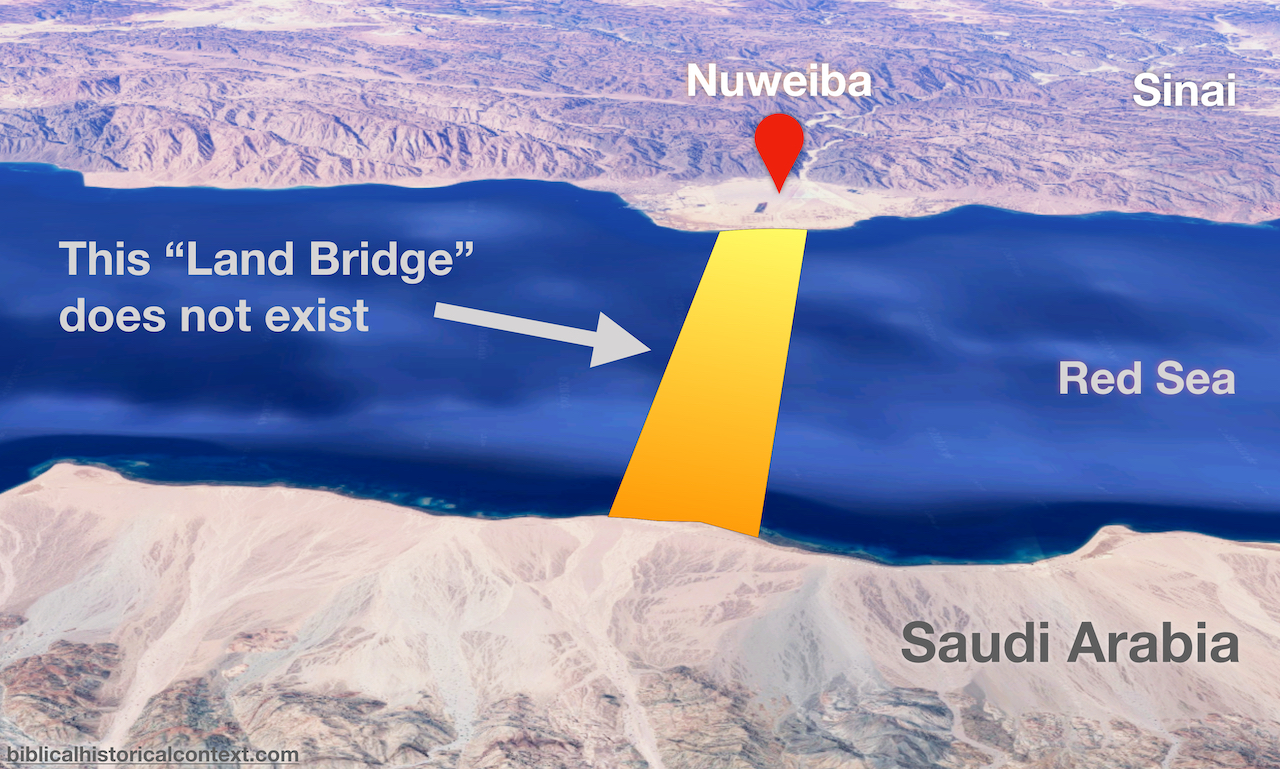 A ‘Land Bridge’ off Nuweiba?